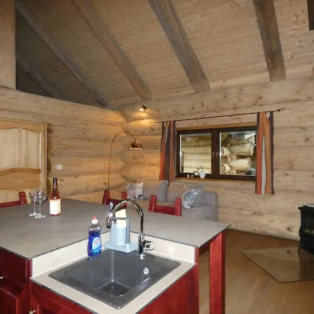 Naturstammhaus Tollensesee Groß Nemerow Esterno foto