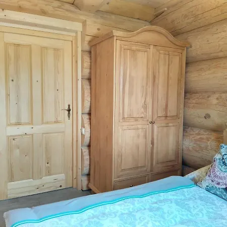 Naturstammhaus Tollensesee Groß Nemerow Esterno foto